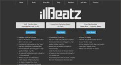 Desktop Screenshot of illbeatz.com
